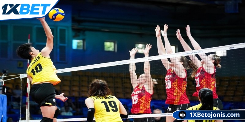 Bóng chuyền tại cược thể thao 1xBet luôn hấp dẫn người xem