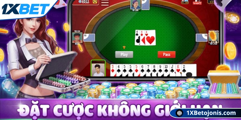 Game bài 1xBet - Nhiều tựa game cực hot cho cược thủ 1 Tiến lên miền Nam là game bài 1xBet được yêu thích nhất