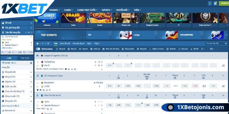 Giới thiệu 1 Giới thiệu 1xBet cung cấp sân chơi hàng đầu
