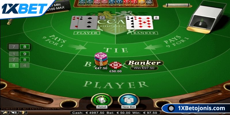 Hướng dẫn chơi Baccarat chung