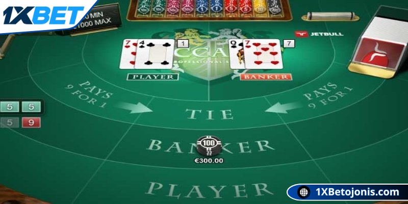 Quy tắc cho lá thứ 3 cần nhớ trong hướng dẫn chơi Baccarat